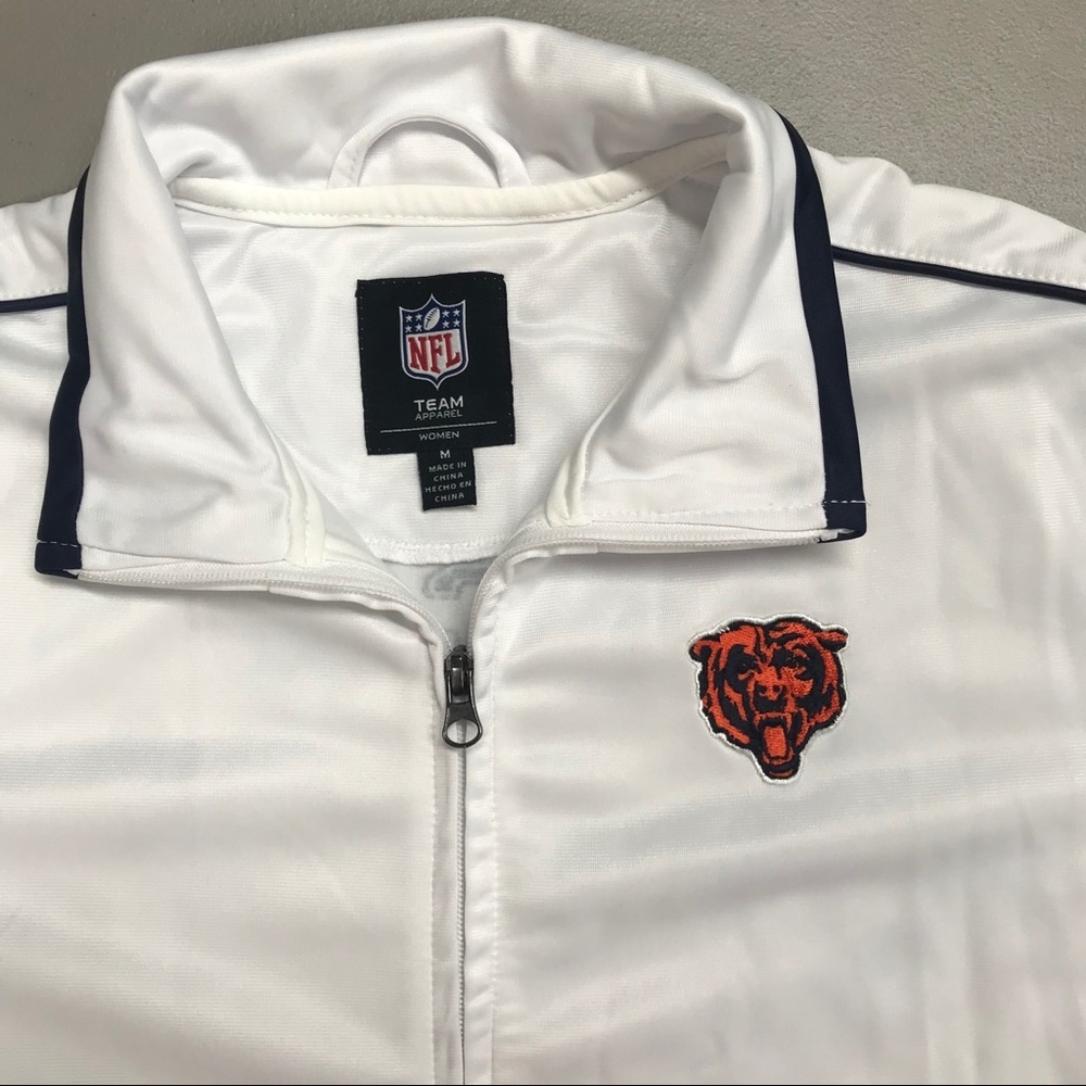 NFL Chicago Bears Womens Jacket Coat Bling Glimmer - Picture 3 of 8